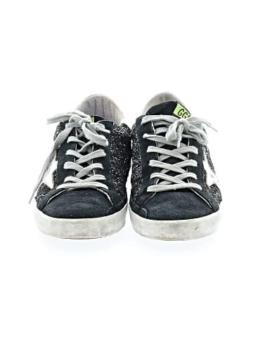 Golden Goose Suede glitter superstar Sneakers (view 2)