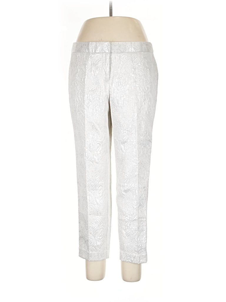 Pre-owned Liz Claiborne Casual Pants In Silver