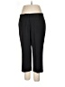 Sharagano Solid Black Dress Pants Size 14 - photo 1