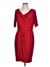 Ellen Tracy Red Cocktail Dress Size 12 - photo 1