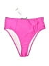 Boohoo Solid Pink Swimsuit Bottoms Size UK 12 - photo 1