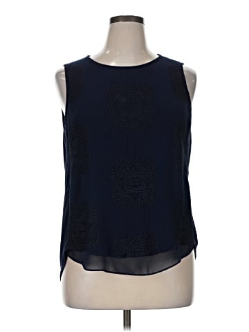 Pale Sky Sleeveless Blouse (view 1)