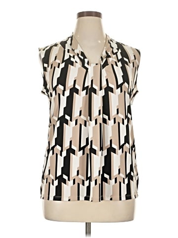 Dana Buchman Sleeveless Blouse (view 1)