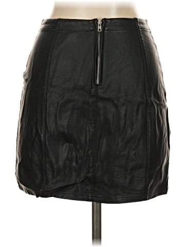 Forever 21 Faux Leather Skirt (view 2)