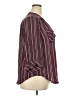 Torrid 100% Polyester Stripes Burgundy 3/4 Sleeve Blouse Size 2X Plus (2) - photo 4