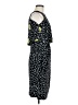 Just... Taylor Print Black Casual Dress Size 8 - photo 4