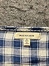 Max Studio Checkered-gingham Blue Casual Dress Size S - photo 7
