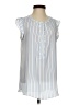 Ann Taylor LOFT 100% Polyester Blue Sleeveless Blouse Size XS - photo 1