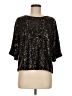By Together Black 3/4 Sleeve Blouse Size M - photo 1
