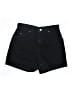 Levi's Solid Black Denim Shorts Size 8 (petite) - photo 1