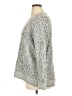 Gap Animal Print Gray Pullover Sweater Size XL - photo 5