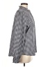 Southern Tide Houndstooth Gray Long Sleeve Blouse Size M - photo 4