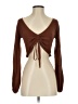 Princess Polly 100% Cotton Brown Pullover Sweater Size XS - photo 1