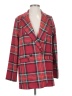 Maurices Plaid Red Blazer Size S - photo 1