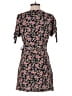 Ann Taylor LOFT 100% Rayon Floral Black Romper Size 2 - photo 2