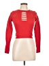 Just Polly Red Long Sleeve Top Size L - photo 1