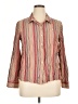 Nautica Stripes Brown Long Sleeve Button-Down Shirt Size XL - photo 1