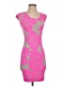 Milly Graphic Pink Cocktail Dress Size P (petite) - photo 1