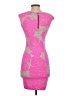 Milly Graphic Pink Cocktail Dress Size P (petite) - photo 2