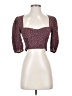 Zara Red 3/4 Sleeve Blouse Size S - photo 1