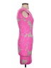 Milly Graphic Pink Cocktail Dress Size P (petite) - photo 4