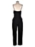 Zara Basic Solid Black Jumpsuit Size S - photo 2