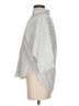 Madewell 100% Cotton Stripes Silver 3/4 Sleeve Button-Down Shirt Size XXS - photo 5