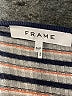 FRAME Blue Long Sleeve Top Size S - photo 7