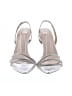 Unbranded Metallic Silver Sandals Size EU 35 - photo 2