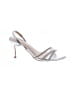 Unbranded Metallic Silver Sandals Size EU 35 - photo 1