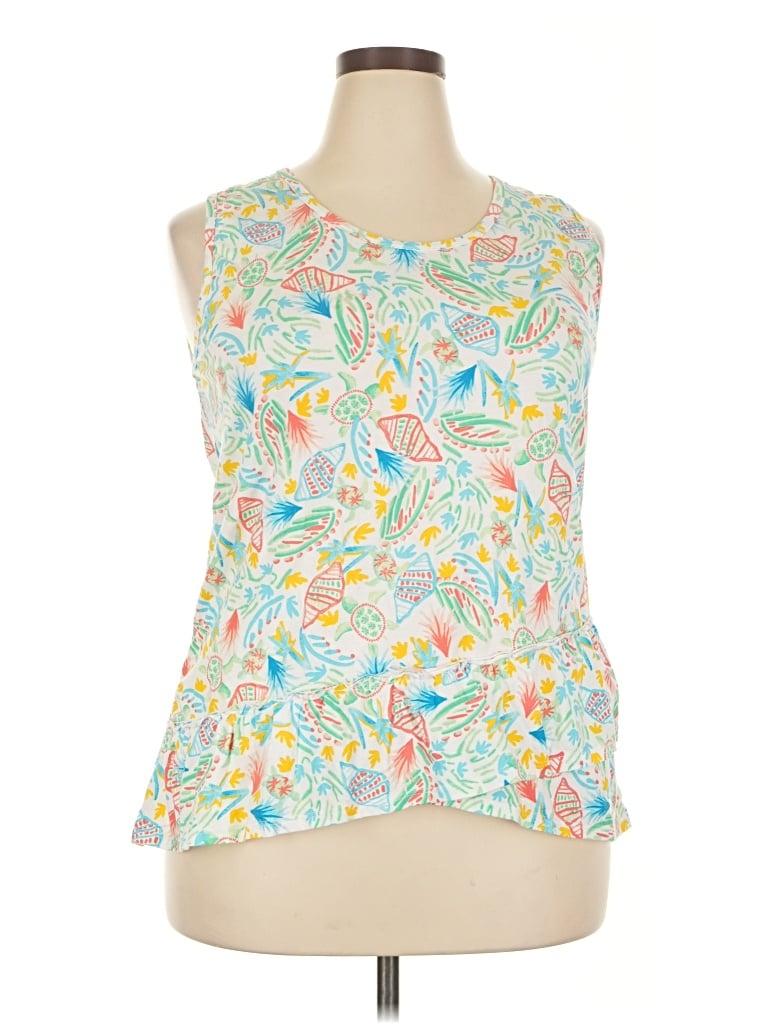 Pre-owned Fresh Produce Sleeveless Blouse In Yellow