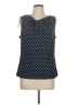 MICHAEL Michael Kors Blue Sleeveless Blouse Size L - photo 1