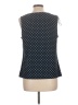 MICHAEL Michael Kors Blue Sleeveless Blouse Size L - photo 2