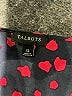Talbots Hearts Black 3/4 Sleeve Blouse Size 12 - photo 7