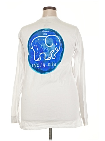 Ivory Ella Long Sleeve T-Shirt (view 2)