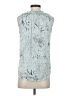 Wit & Wisdom 100% Polyester Teal Sleeveless Blouse Size XS - photo 2