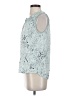 Wit & Wisdom 100% Polyester Teal Sleeveless Blouse Size XS - photo 5