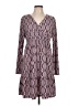 Hesed Chevron-herringbone Pink Casual Dress Size L - photo 1