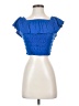 Old Navy 100% Cotton Blue Sleeveless Blouse Size XS - photo 1