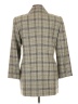 Linda Allard Ellen Tracy Plaid Gray Blazer Size 10 - photo 2