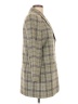 Linda Allard Ellen Tracy Plaid Gray Blazer Size 10 - photo 4