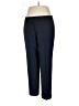 Ann Taylor LOFT 100% Polyester Solid Blue Dress Pants Size 12 - photo 1