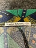 Luna Claire Graphic Blue Leggings Size M - photo 7