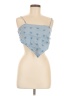 Cloud Ten 100% Cotton Blue Sleeveless Blouse Size M - photo 1