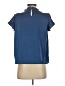 Shein Blue Short Sleeve Blouse Size 4 - photo 2