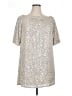 Venus Metallic Silver Cocktail Dress Size XL - photo 1