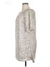 Venus Metallic Silver Cocktail Dress Size XL - photo 5