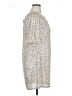 Venus Metallic Silver Cocktail Dress Size XL - photo 4