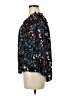 Parker 100% Silk Black 3/4 Sleeve Silk Top Size M - photo 5