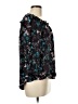 Parker 100% Silk Black 3/4 Sleeve Silk Top Size M - photo 4
